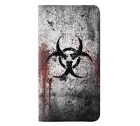 Biohazards Biological Hazard PU Leather Flip Case Cover For Samsung Galaxy J4+ (2018), J4 Plus (2018)