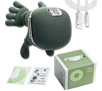 Bioheating Massage Master, Bio Heating Massager, Bionic Hand Heated Neck Massager, Electric Deep Tissue 4d Kneading Massage for Dad Mom (Green)