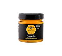BioHoney Lavender Organic Raw Honey 300g - 100% Pure & Unfiltered, Great Taste Award Winner, Certified Organic GB-ORG-04 Premium Bulgarian Honey