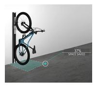 Biohort BikeLift Wall Mounted in Metallic Dark Grey - Standard and Swivel Mount - Standard BikeLift - Wall Mounted