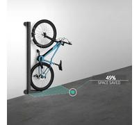 Biohort BikeLift Wall Mounted in Metallic Dark Grey - Standard and Swivel Mount - Swivel BikeLift - Wall Mounted