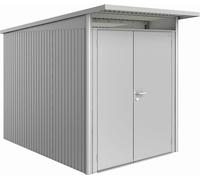 Biohort Garden Shed - AvantGarde | Double Door, Metallic Silver - A3