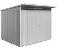 Biohort Garden Shed - AvantGarde | Double Door, Metallic Silver - A6