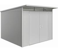 Biohort Garden Shed - AvantGarde | Double Door, Metallic Silver - A7