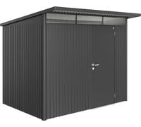 Biohort Garden Shed - AvantGarde | Standard Door, Metallic Dark Grey - A5