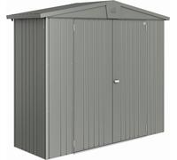 Biohort Garden Shed - Europa, Metallic Quartz Grey - 2A