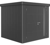 Biohort Garden Shed - Neo | Double Door, Metallic Dark Grey - 2B