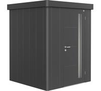 Biohort Garden Shed - Neo | Standard Door, Metallic Dark Grey - 1A