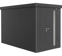 Biohort Garden Shed - Neo | Standard Door, Metallic Dark Grey - 4A