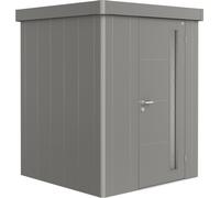 Biohort Garden Shed - Neo | Standard Door, Metallic Quartz Grey - 1A