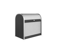 Biohort High Quality 3.5Ft X 2.5Ft Storemax 120 Metal Storage Unit - Metallic Dark Grey