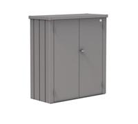 Biohort High Quality 4Ft X 2Ft Romeo Garden Patio Locker - Metallic Quartz Grey
