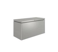 Biohort High Quality 5Ft X 2Ft Loungebox 160 Garden & Patio Metal Storage - Metallic Quartz Grey