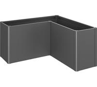 Biohort Planter Box - Belvedere MAXI, Metallic Dark Grey - L150