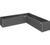 Biohort Planter Box - Belvedere MINI, Metallic Dark Grey - L200
