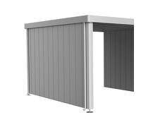Biohort Side Wall for the Side Roof for Garden Shed Neo - Silver-Metallic - 4A/4B/4C/4D