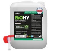 BiOHY Cleaning Agent for Suction Wipers with Orange Scent (10l Canister) Discharge tap | 1:200 Concentrate for All Wet-Dry Vacuum Cleaners | Ideal for Tiles, PVC, parquet, Laminate & Carpet