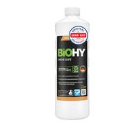 BiOHY Cream Soap (1l Bottle) | Gentle, refatting and odourless hand soap refiller from the vegetable sector PHOSPHATE-FREE | Without perfume and colouring (Creme-Seife)