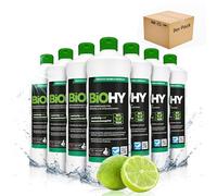 BiOHY Dishwasher Detergent for Commercial use (9 x 1l Bottle) | Phosphate-Free |Concentrate for Gastronomy | Radiant Shine Due to Outstanding Fat Dissolving Formula (Geschirrreiniger)