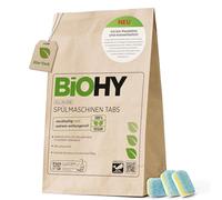 BiOHY Dishwasher Detergent for Dishwashers, All-in-One Tabs, Pack of 30, Phosphate-Free, Economical & Biodegradable for Household, Catering & Commercial
