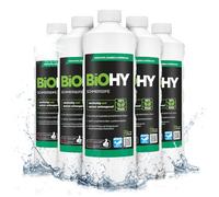 BiOHY Soft Soap (6 x 1l Bottle) | Floor Cleaner Concentrate | Natural Ingredients | Applicable on All Sensitive Surfaces | Rubber, Linoleum, parquet, PVC, Stone (Schmierseife)