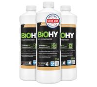 BiOHY Special Upholstery Cleaner (3 x 1l Bottle) | Ideal for car seats, sofas, mattresses etc. | Also suitable for washing machines (Polsterreiniger)