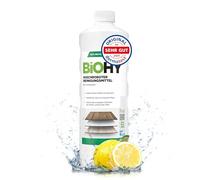 BiOHY Wiping Robot Cleaning Agent (1l Bottle) | Floor Cleaner for Wooden Floors Such as parquet & Laminate | Streak-Free Shine on Oiled Wood | Concentrate with Fresh Fragrance (Wischroboter Holz)