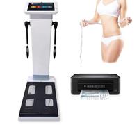 Bioimpedance Analysis Machine - HD Touch Body Composition Scale with Printer for Height, Weight, and Fat Percentage Measurement, Includes Human Test Report