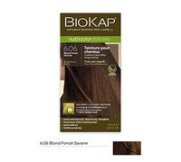 BIOKAP Nutricolor Delicato Hair Colour Cream, Dark Savannah Blonde 6.06, Permanent, Ammonia Free, Organic, Suitable for Blonde, 90% Natural Ingredients, 50 ml