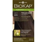 BIOKAP RAPID Permanent Hair Colour 5.0 Natural Chestnut Light Brown Only 10 Minutes Reaction Time Organic Argan Oil TricoREPAIR Complex Vegan Optimal Grey Coverage Up to 80% Natural Ingredients