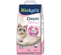 Biokat’s Classic Fresh 3in1 Cat Litter - Baby Powder Scent - 10l