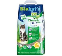 Biokat's Classic Fresh 3in1 Cat Litter with the Fragrance of Spring clumping litter for cats with 3 different grain sizes / 1 paper bag (1 x 20 L)