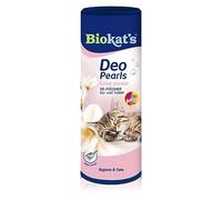 Biokatʼs Deo Pearls Baby Powder - Scented Cat Litter Additive for Freshness and Solid Clumps in the Litter Tray - 1 Tubes (1 X 700 g)