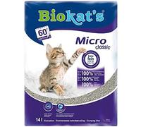 Biokat's Micro Clumping Classic Cat Litter virtually Dust-Free 2x14 Litres