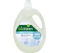 Biokleen Laundry Detergent Liquid, Concentrated, Eco-Friendly, Non-Toxic, Plant-Based, No Artificial Fragrance or Preservatives, Free & Clear, Unscented, 150 Ounces - 300 HE Loads/150 Standard Loads
