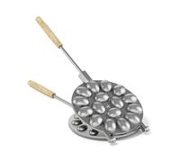 BIOL Heavy Duty Oreshki Mold - 16 Nut Oreshki Cookie Maker - Metal Mold Form for Baking