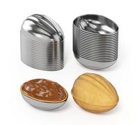 BIOL Oreshki Mold - Mini Metal Cookie Mold for Sweet Russian Nuts