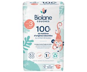 Biolane Natural Diapers 52 Diapers Size 3 (4-9 Kg)
