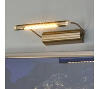 Bioledex Tommy LED picture light, brass-coloured, battery-operated