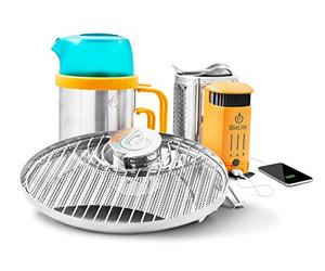 BioLite CampStove 2 Wood Burning and USB Charging Bundle