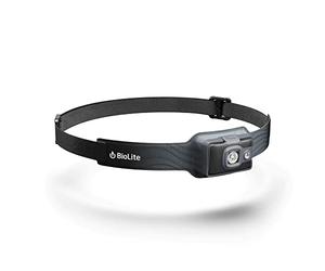 BioLite, HeadLamp 325 - Lightweight & Bright USB Headlamp, Midnight Grey