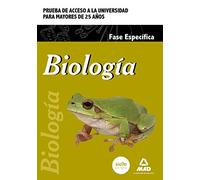 Biología. Prueba de acceso a la Universidad para Mayores de 25 años