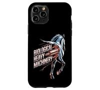 Biological Heavy Machinery Funny Horse Equestrian Design Case for iPhone 11 Pro
