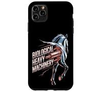 Biological Heavy Machinery Funny Horse Equestrian Design Case for iPhone 11 Pro Max