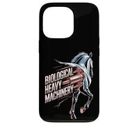 Biological Heavy Machinery Funny Horse Equestrian Design Case for iPhone 13 Pro