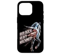 Biological Heavy Machinery Funny Horse Equestrian Design Case for iPhone 16 Pro