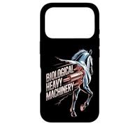 Biological Heavy Machinery Funny Horse Equestrian Design Case for iPhone 17 Pro