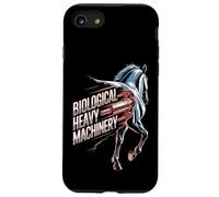 Biological Heavy Machinery Funny Horse Equestrian Design Case for iPhone SE (2020) / 7/8