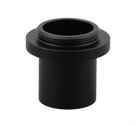 Biological Microscope Adapter 1X C-Mount 23.2mm Objective Lens Connector for CCD Camera High Lab Equipment