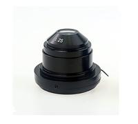Biological Microscope Condenser N.A.1.25mm Collecting Mirror Lens Upper Diameter 37mm (Color : Brown)